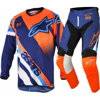 Conj. calÇa/camisola alpinestars racer supermatic lar. 2018