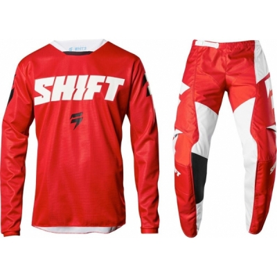 Conj. calÇa/camisola shift white ninety seven vermelho 2018