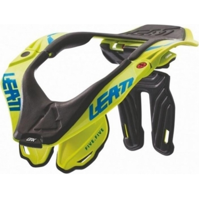 Leatt brace gpx 5.5 amarelo