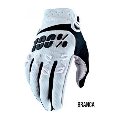 Luvas 100% airmatic branca