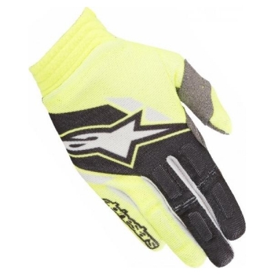 Luvas alpinestars aviator amarelo/preto 2018