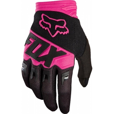 Luvas fox dirtpaw race rosa 2018