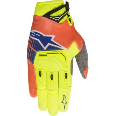 Luvas alpinestars techstar amarelo fluor 2018