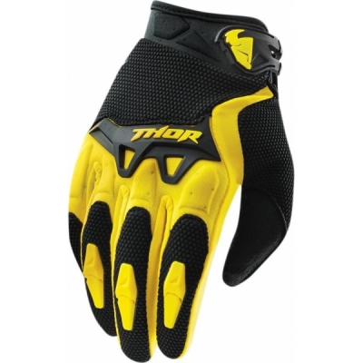 Luvas thor spectrum s15 amarelo/preto