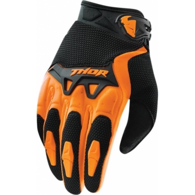 Luvas thor spectrum s15 laranja/preto