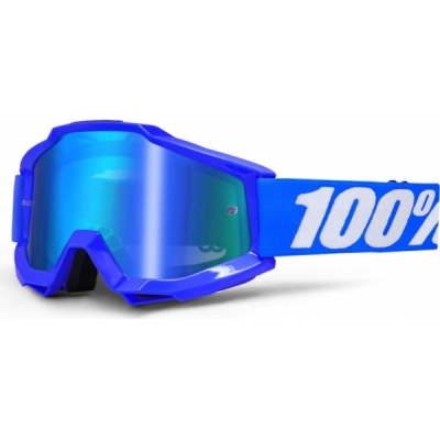 Óculos 100% accuri reflex blue lente espelhada azul
