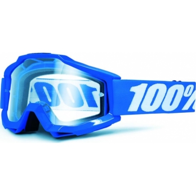 Óculos 100% accuri reflex blue otg lente transparente