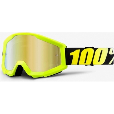 Óculos 100% strata neon yellow 2018