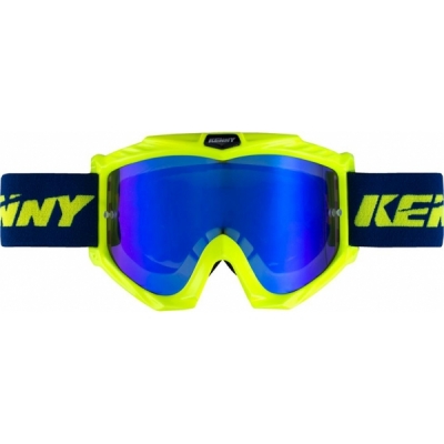 Kenny track + kid amarelo fluor/azul