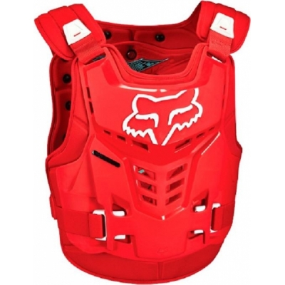 Peitoral fox profame vermelho